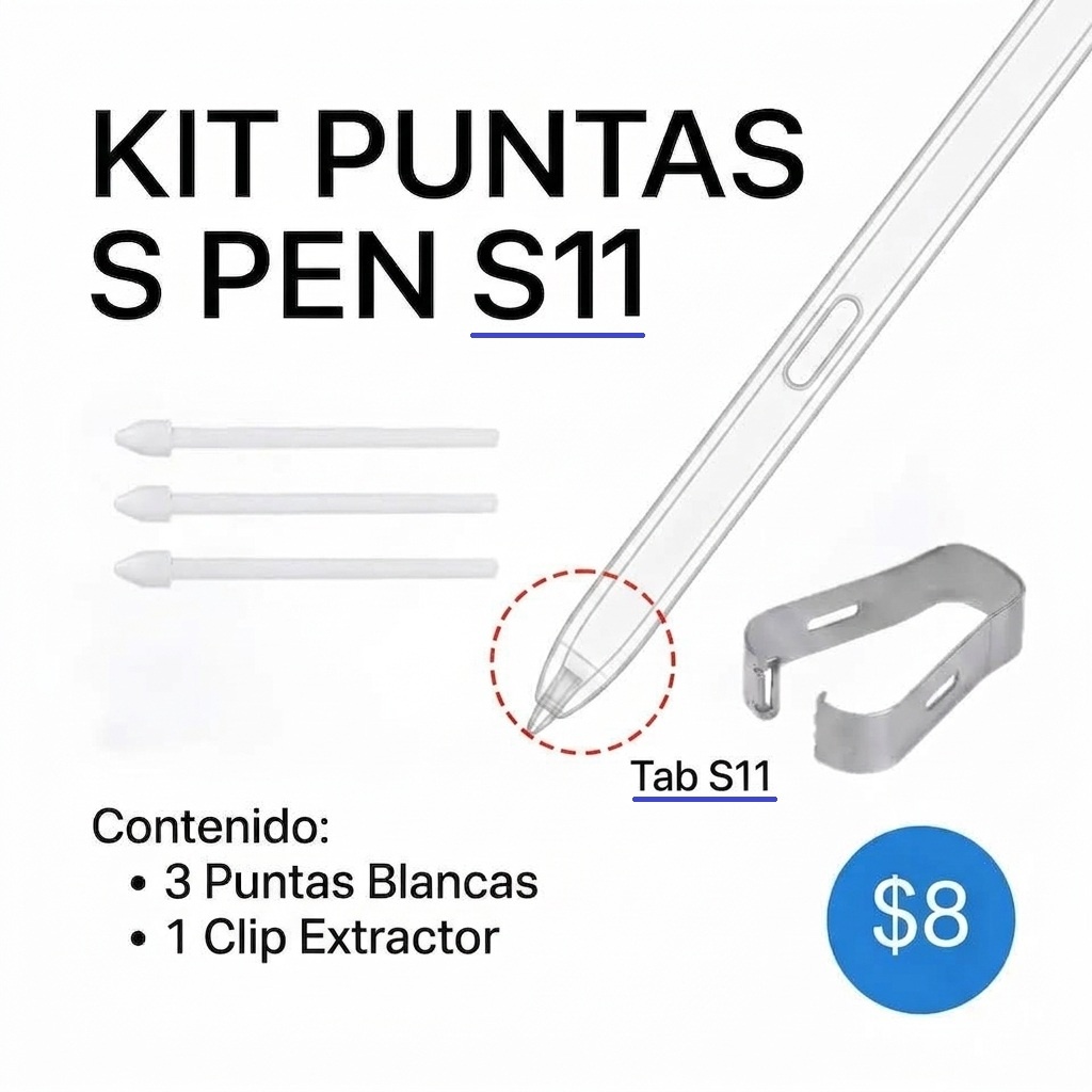 Puntas S-Pen (S11) (3 Puntas + Extractor)